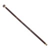 Elderly Wenge Walking Stick Elegant Ergonomic Detachable Round Grip Walking