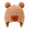 Baby Bear Ear Winter Hat for Kids – Soft Knitted
