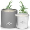 Murphy's Naturals Refillable Mosquito Repellent Candle for Outdoor Patio, DEET-Free,