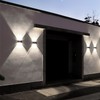 Solar Outdoor Wall Lights IP65 Waterproof Double Headed Solar Wall