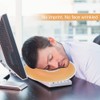 ZJchao Silicone Pillow, Massage Pillow Face Down Beauty SPA Massage
