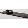 Furniture Knowledge VERTICAL Hammered Forged Brass Mission DOOR PULL Antique