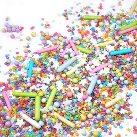 Streuselheld Bis zu den Sternen 80g Streusel zum Dekorieren und Verzieren von Gebäck aller Art wie Torten Kuchen Keksen Zuckerstreusel