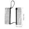 Baluue 3pcs Side Hair Clip Comb for Women Banana Hair