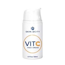 Sangpum Sangse Seolmyeong Chamjo 스킨로시티 VIT C 페이스 크림 - 보습 비타민 알로에 코코아 버터 코코넛 오일 해바라기 마카다미아 너트 Skinrocity VIT C Face Cream - Moisturizing Vitamin Aloe Cocoa Butter Coconut Oil Sunflower Macadamia Nut