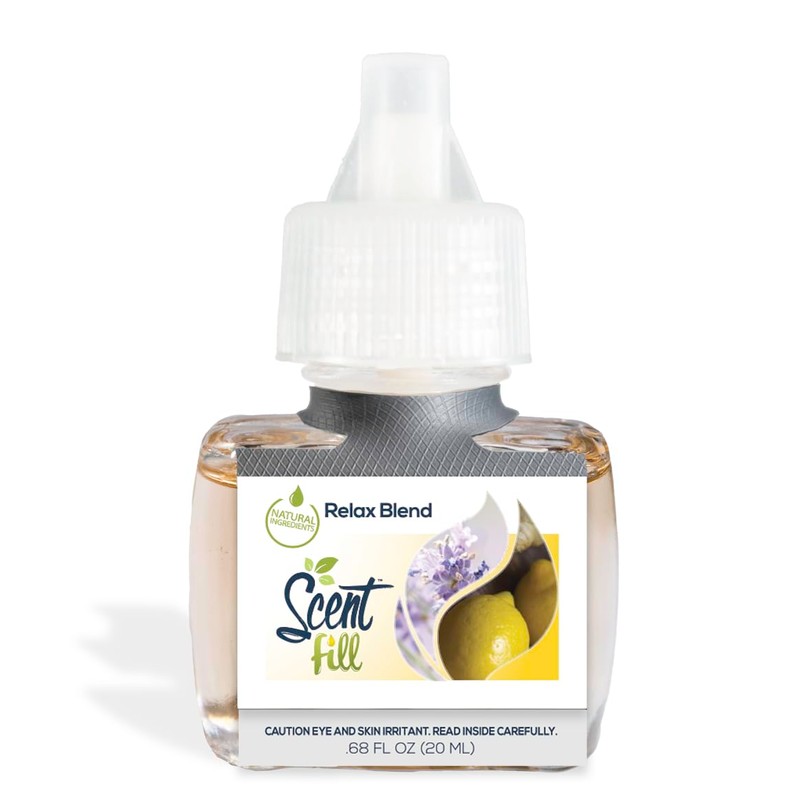 Scent Fill Fall Plug in Air Freshener Kit (Relax Blend,