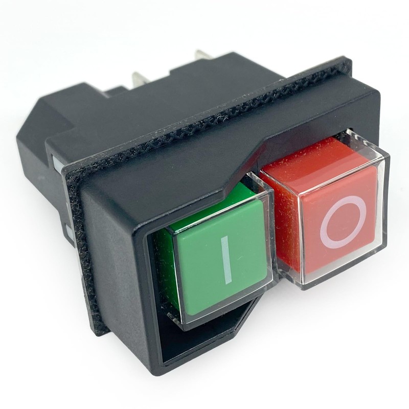 KJD17/120V Switch 5-Pin 16A Push Button Solenoid Switch (1-Pack) for