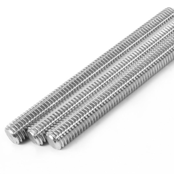 Beduan Stainless Steel 1/4-20 Thread Fully Threaded Rod 10" Length