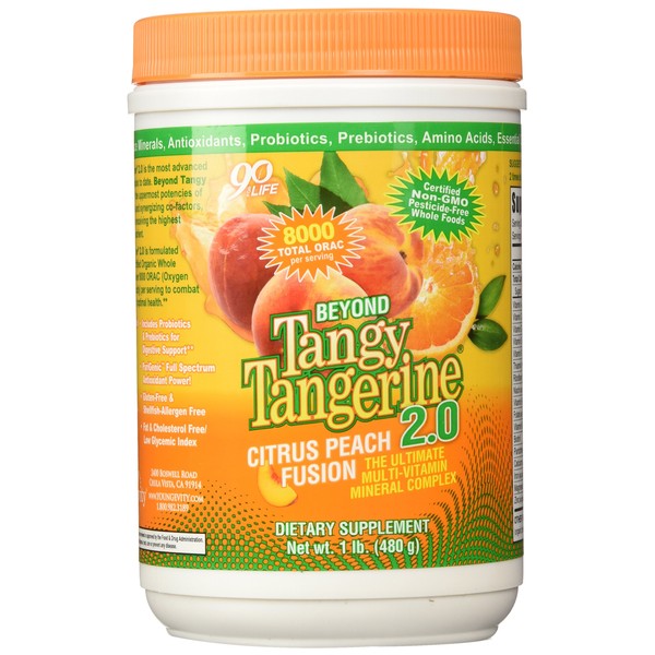 Beyond Tangy Tangerine 2.0 CITRUS PEACH FUSION - 480 G CANISTER