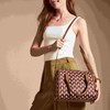 Fossil Williamson Satchel, Woven Multi Print