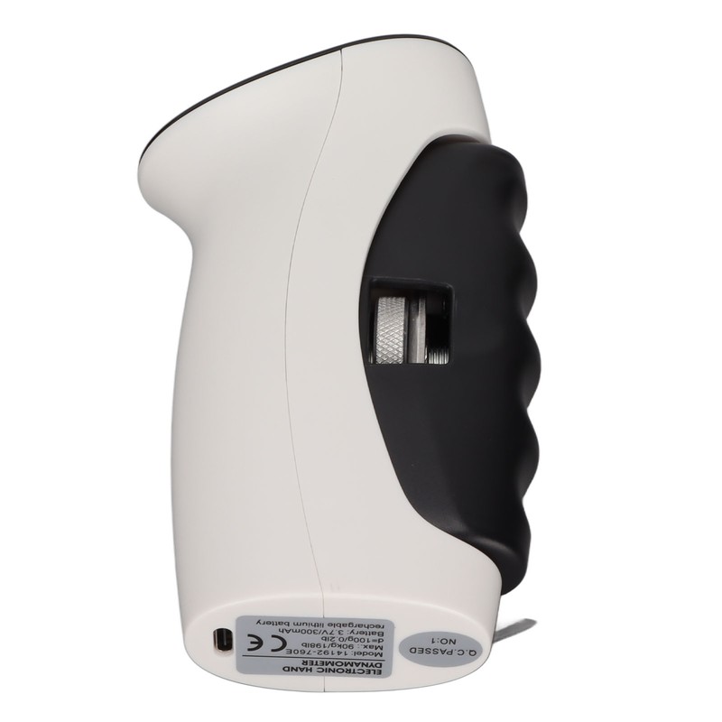 Electronic Hand Dynamometer LED Display Accurate Adjustable Grip Distance Digital