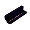 Tianying Necklace Case,Black Chain Jewelry Box,Bracelet Pendant Gift Box,Black Velvet