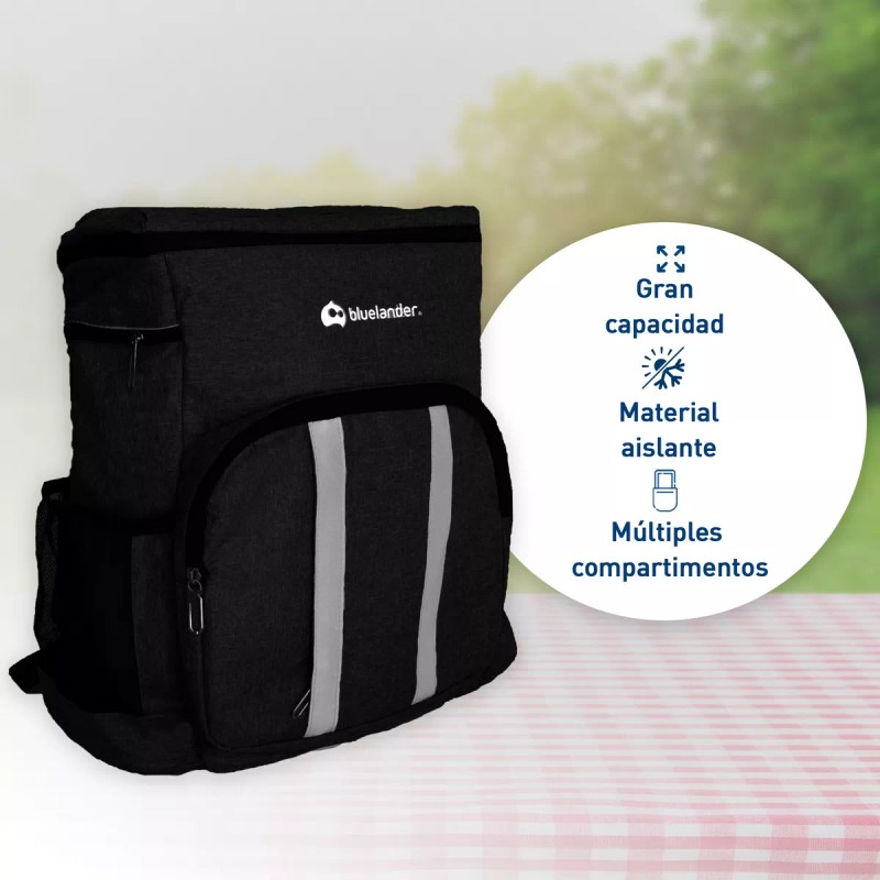 Bluelander Lonchera Térmica Aislada Portatil 27 Lt Frio Caliente Nueva