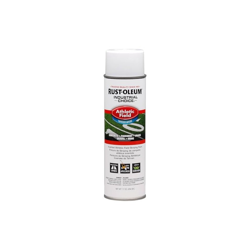 Rust-Oleum 206043 Industrial Choice AF1600 Athletic Field Inverted Striping Paint,