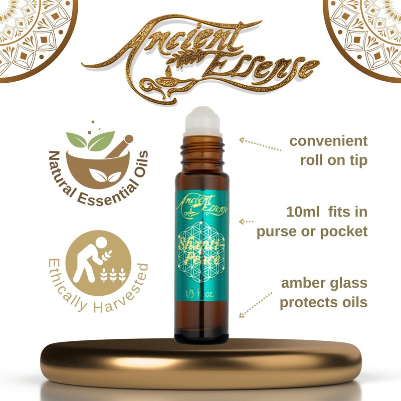 Ancient Essence's Essential Oil, Shanti Peace, 0.33 Ounce