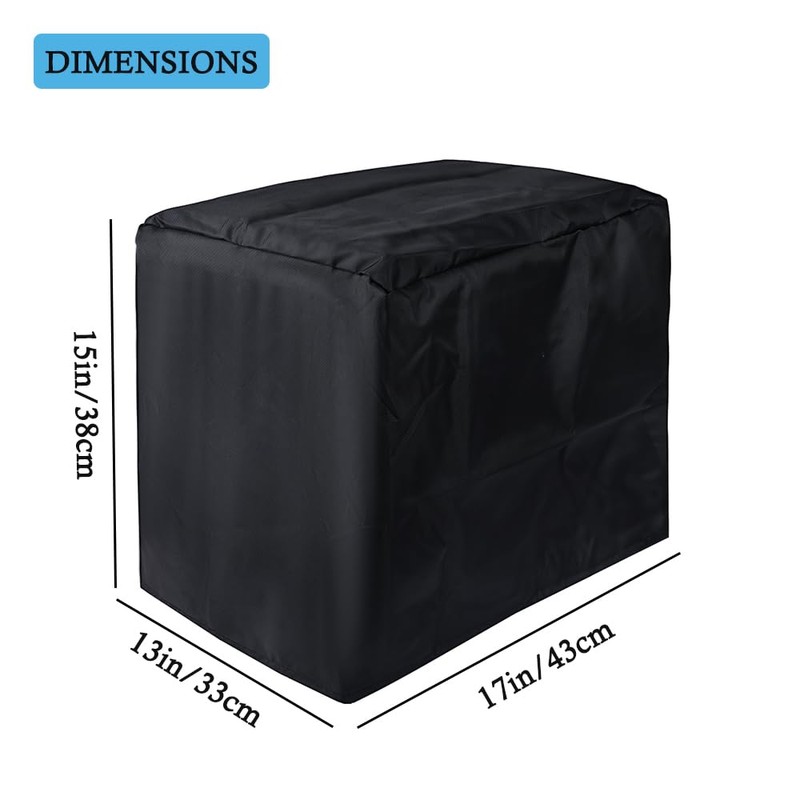 SUNSURE Ice Maker Cover Universal Countertop Appliances Ice Machine Cover