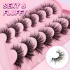 7 Pairs Fairy Eyelashes (7P-ZD-72)