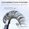 Sace Lady Pestañas Postizas 3d Fluffy Naturales Reutilizable 01 D