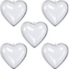 TKY Plastic Balls, Plastic Spheres, Ornaments, Balls, Decoration, Clear, Hollow,