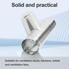 4 Inch Duct Splitter, 3 Way Duct Hose Connector 45