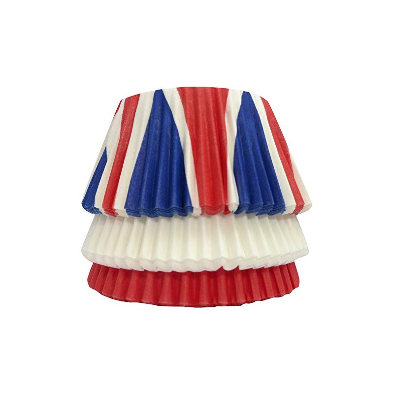 Cupcake Cases - Union Jack Mix - Approx 36 Cases