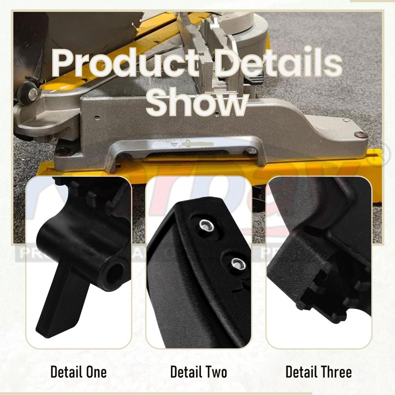 2 Pack N087371 Miter Saw Mounting Brackets Compatible with De-Walt