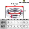 IKKO'S 100pcs Stainless Steel Split Rings Stainless Steel Metal Jig