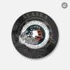 Unbranded Juneau City Alaska USA Map State Grunge | 4''