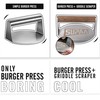 Supaa Burger Press – Heavy Duty Smash Burger Press -