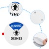 Dishwasher Magnet Clean Dirty Sign - Universal Washer Reversible Indicator