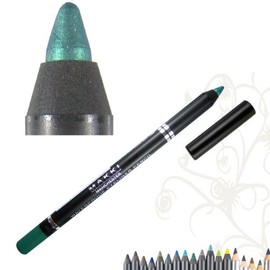 Makki Waterproof Eyeliner Long Hold 11 Shiny Metallic Turquoise