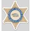 4 Inch Non-Reflective Los Angeles County Sheriff Sticker Decal