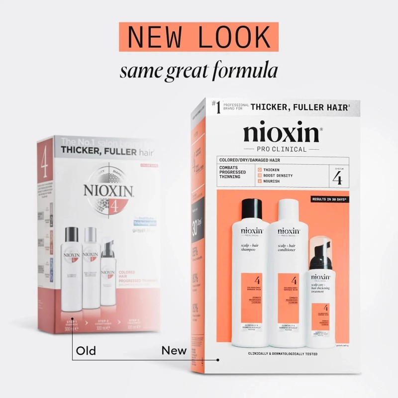 Nioxin System 4 Scalp Care + Hair Thickening System 3-Step