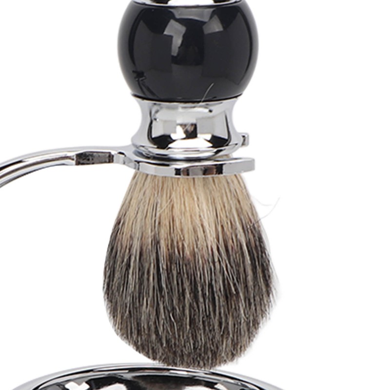 4 in 1 Soap Beard Brush Kits Brush Bowl Holder