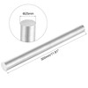 sourcing map Aluminum Solid Round Rod Lathe Bar 25mm x
