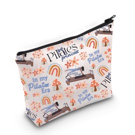 Pilates Lover Gift Pilates Cosmetic Bag Pilates Mom Gift Pilates Instructor Gift Pilates Teacher Gift (Pilates Bag)