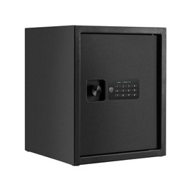 Locksworth Safe for Home, 1.7 Cubic Feet Safe Box W/Electronic Digital Keypad, Removable Shelf, Money Box for Money Documents Jewelry, Lock Box for Office, Hotel and Personal Use