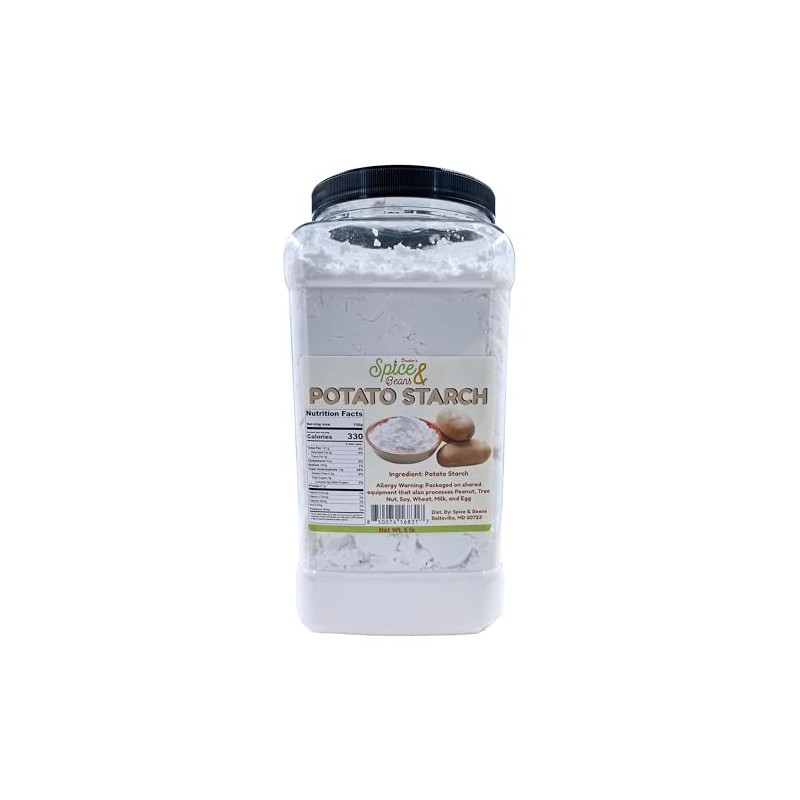 Potato Starch | Non-GMO | by Dasher's Spice & Beans