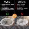 TIKA 25 Pcs Disposable Drain Hair Catcher Set - Shower