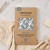 RECYCO Swedish Dishcloths for Kitchen | 4 Pack Oversized Washable