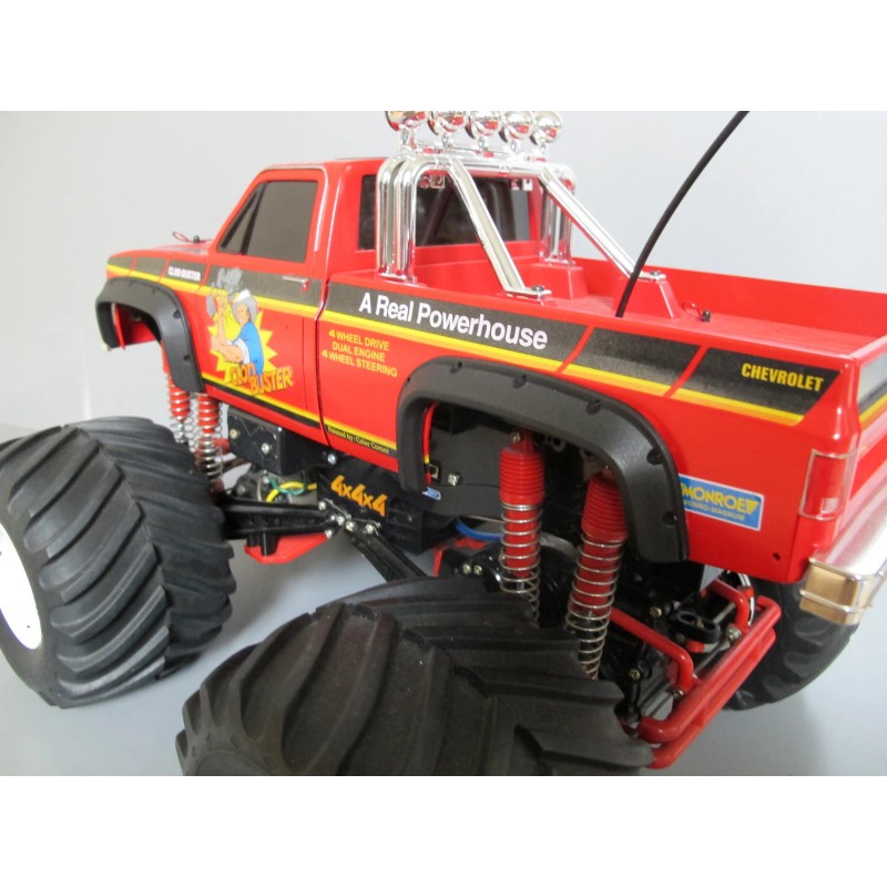 Tamiya New Tamiya RC 1/10 Super Clodbuster Set Black Rubber