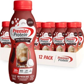 Premier Protein Shake Root Beer Float, 30G Protein, 11.5Oz, 12 Pack, Limited