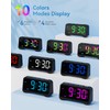Vibrating Alarm Clock for Heavy Sleepers, Digital Alarm Clock with