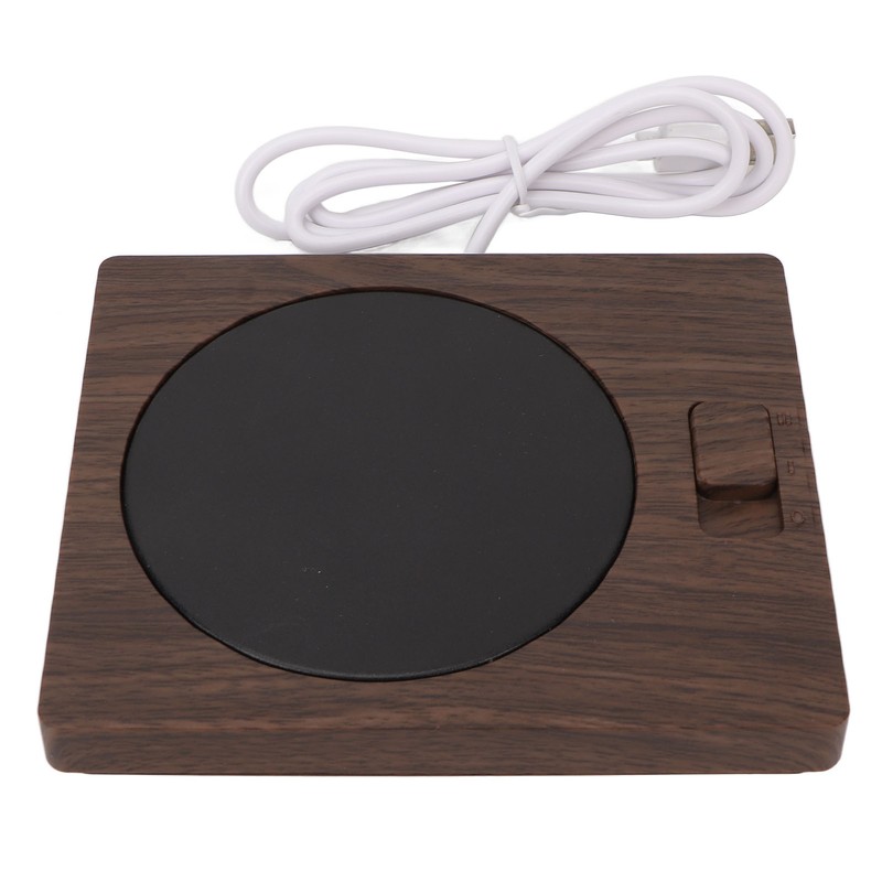 Cup Warmer Electric USB 2 Levels Temperature Adjustable Cup Warmer
