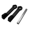 1 Pair of Replacement Patio Door Handle Lever Set 7mm
