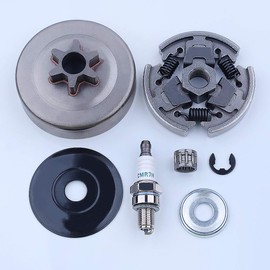 Mtanlo 3/8 Spur Sprocket Clutch Cover Kit for Stihl MS211 MS171 MS181 MS171C MS181C MS211C Chainsaw Replacement Parts 6 Teeth # 1139 160 2000