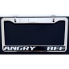 Unbranded Angry Bee Stainless Steel License Plate Frame