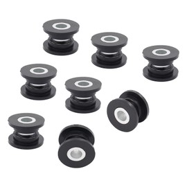 MOTOKU All 4 Front Rear Shock Absorber Bushing and Bearing Sleeve Kit for Arctic Cat 250 300 375 400 454 500 650 700 4x4 Snowmobile