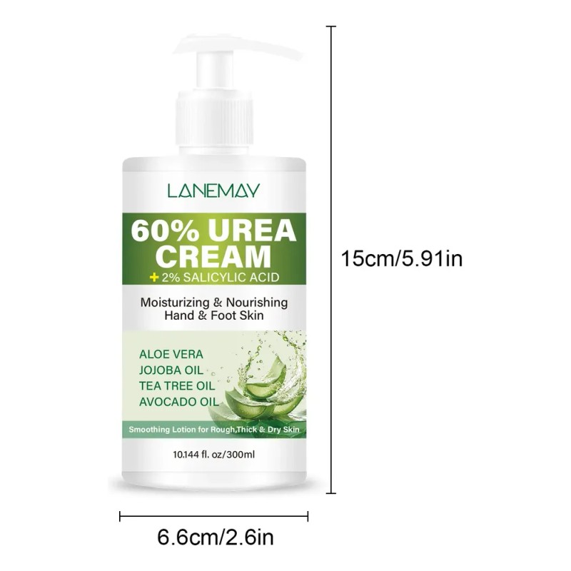 Crema Gensoming Urea 60% Pies Agrietados 300 Ml Urea