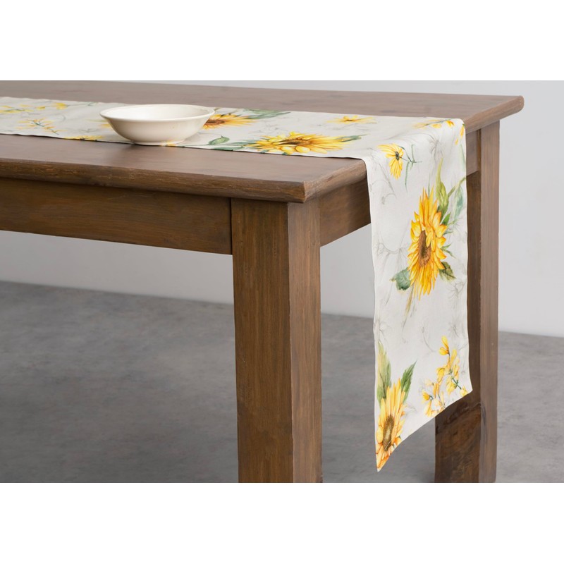 Maison d' Hermine Tablerunner 100% Cotton Table Runner Decorative Washable